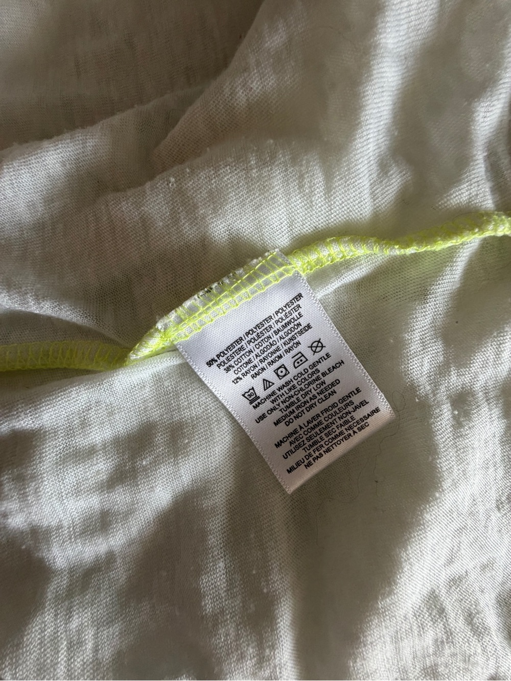 Free People - We The Free Relaxed Oversized T-Shirt White - Picture 8 of 9